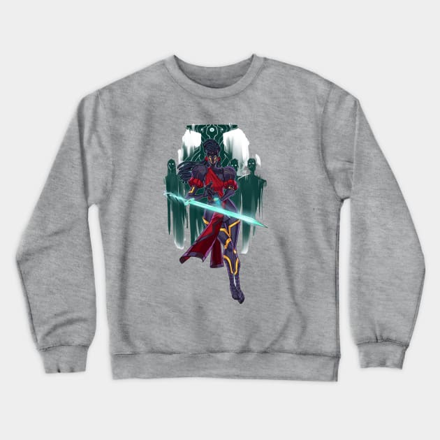 Aquila The Grim Crewneck Sweatshirt by XOW